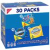 Nabisco Sweet Treats Cookie Variety Pack OREO, OREO Golden & CHIPS AHOY, 30 Snack Packs (2 Cookies Per Pack)