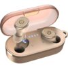 TOZO T10 Bluetooth 5.3 Wireless Earbuds with Wireless Charging Case IPX8 Waterproof Stereo Headphones in Ear Built in Mic Headset Premium Sound with Deep Bass for Sport Khaki (2022 Upgraded)