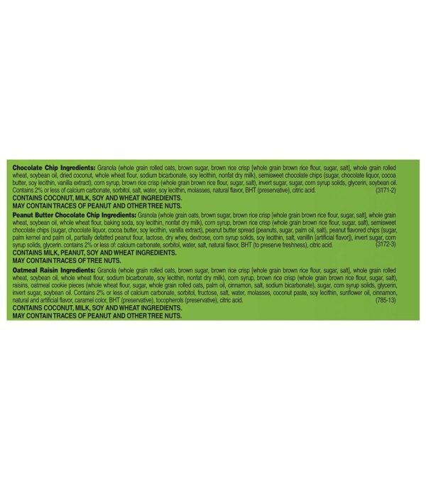 img-71793c6167756d7239a6af1981635f4f Quaker Chewy Granola Bars, 3 Flavor Variety Pack,58 Count (Pack of 1)