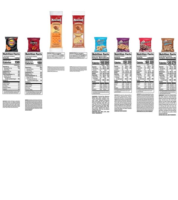 Frito-Lay Ultimate Snack Care Package, Variety Assortment of Chips, Cookies, Crackers & More, 40 Count