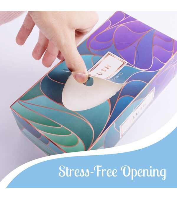 img-75938edae38198ff7f44fdde619cdaba Plush Facial Tissues 130 Per Box Size 7″ X 6.9″ 2 Ply,Soft, Smooth, Great for Bathroom, Office, Store, School,Home, Kitchen, Or in Your Car & in Every Room (Family pack Pack of 5, 650 Tissues total)