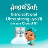 Angel Soft® Ultra Toilet Paper, 6 Mega Rolls, 2-Ply Bath Tissue
