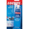 img-77204a6966cecb71719d00a48aed1f72 Henkel 908570 2.7 oz Tub Clear Silicone Waterproof Sealant, Single Tube