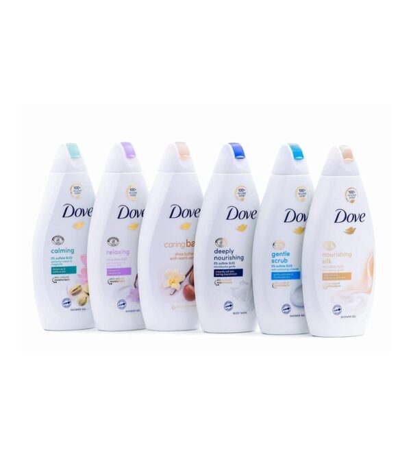img-7b540d1bbfd6490df4407a435c96edbb Dove Body Wash Variety – Shea Butter, Deep Moisture, Pistachio Cream, Coconut Milk, Gentle Exfoliating and Silk Glow, 16.9oz Each International Version ,16.9Oz, 6 Count (Pack of 1)