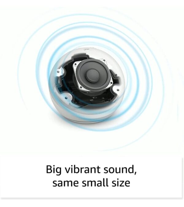 All-New Echo Dot (5th Gen, 2022 release) with clock | Smart speaker with clock and Alexa | Cloud Blue