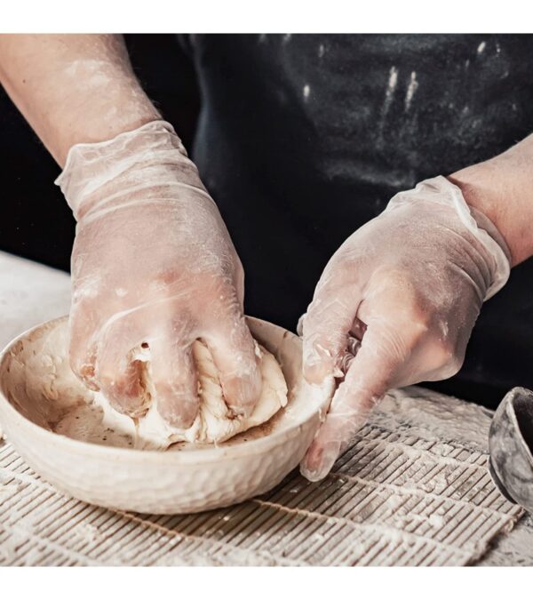 img-8207fcff7fc6f2951c68b57c2b1f8618 Schneider Clear Vinyl Exam Gloves, Latex-Free, Disposable Medical Gloves, Cleaning Gloves, Food Safe, Powder-Free, 4 mil