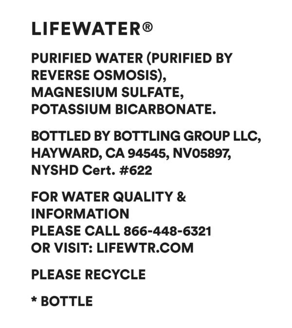 img-912123fad4ec5fe293abbdc41726897b LIFEWTR Premium Purified Water pH Balanced with Electrolytes, 100% recycled plastic bottles, 16.9 Fl Oz Bottles, 500ml (Pack of 12)
