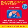 img-920e8f090822c58dd27def85ebcfcbca Boudreaux's Butt Paste Maximum Strength Diaper Rash Cream, Ointment for Baby, 4 oz Tube