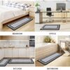 img-953e5f717e938dfd20174772c7f5439c Mattitude Kitchen Mat 2 PCS Cushioned Anti-Fatigue Kitchen Rugs Non-Skid Waterproof Kitchen Mats and Rugs Ergonomic Comfort Standing Mat for Kitchen, Floor, Office, Sink, Laundry, Black and Gray