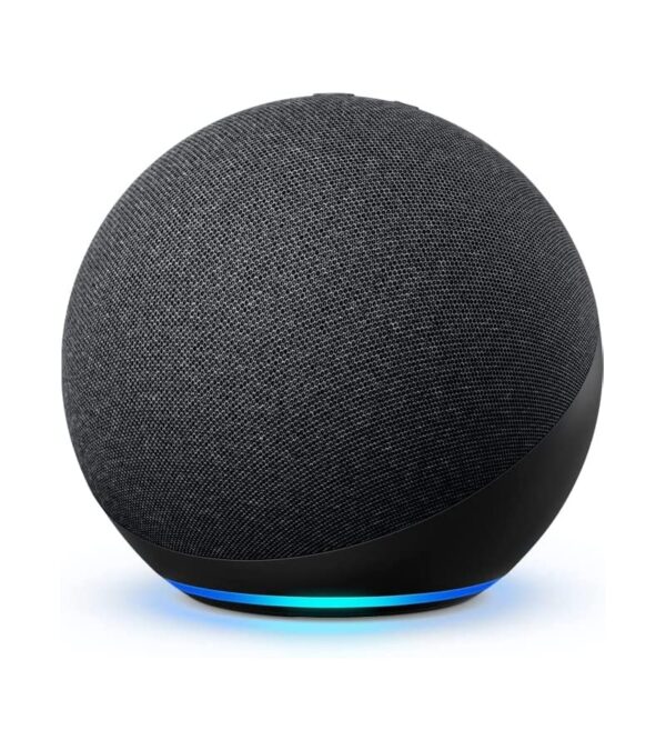 Echo (4th Gen) | With premium sound, smart home hub, and Alexa | Charcoal
