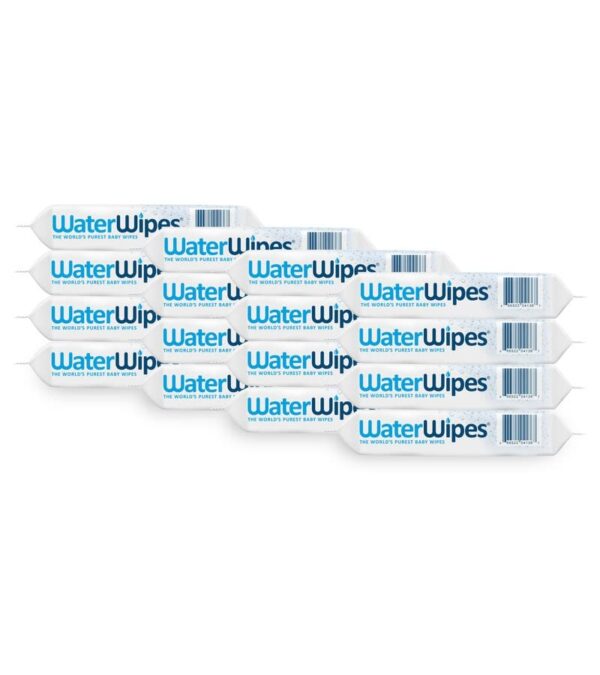 WaterWipes Original Baby Wipes, 99.9% Water Based Wipes, Unscented & Hypoallergenic for Sensitive Skin, Diaper Wipe, 960 count (16 packs)