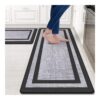img-a610c6ffaa584d3e8b6576db116b9553 Mattitude Kitchen Mat 2 PCS Cushioned Anti-Fatigue Kitchen Rugs Non-Skid Waterproof Kitchen Mats and Rugs Ergonomic Comfort Standing Mat for Kitchen, Floor, Office, Sink, Laundry, Black and Gray