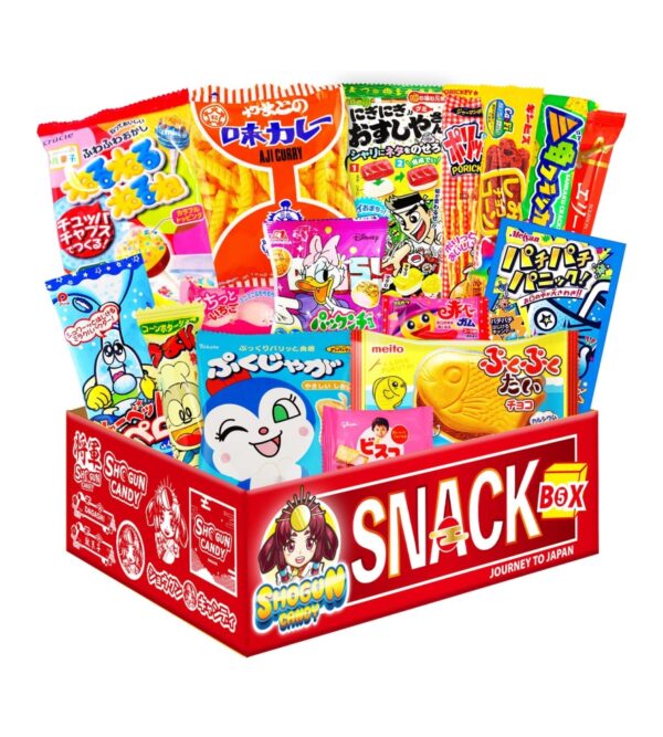 SHOGUN CANDY yummy dagashi snack box from Japan (AMATERASU)