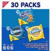 Nabisco Sweet Treats Cookie Variety Pack OREO, OREO Golden & CHIPS AHOY, 30 Snack Packs (2 Cookies Per Pack)