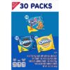 Nabisco Sweet Treats Cookie Variety Pack OREO, OREO Golden & CHIPS AHOY, 30 Snack Packs (2 Cookies Per Pack)