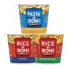 PASTA RONI Quaker Rice a Roni Cups Individual Cup, 3-Flavor Variety Pack, 2.25 Oz, 12 count (Pack of 1)