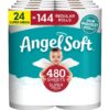 Angel Soft Toilet Paper, 24 Super Mega Rolls