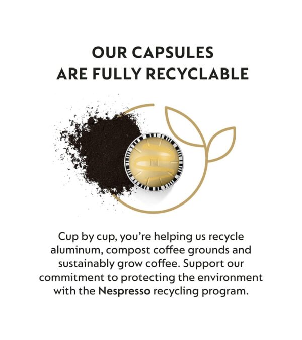 Nespresso Capsules VertuoLine, Barista Flavored Pack, Mild Roast Coffee, 30 Count Coffee Pods, Brews 7.77 Ounce