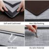 img-ca73012e1abd4ff7b8167f8c4d7e6e86 Mattitude Kitchen Mat 2 PCS Cushioned Anti-Fatigue Kitchen Rugs Non-Skid Waterproof Kitchen Mats and Rugs Ergonomic Comfort Standing Mat for Kitchen, Floor, Office, Sink, Laundry, Black and Gray