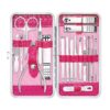 img-d5883f6a3392c014d50ea7877a6ccb87 Nail Clippers Set 18 Pieces Stainless Steel Manicure Kit, Professional Grooming Kits, Nail Care Tools with Luxurious Travel Case