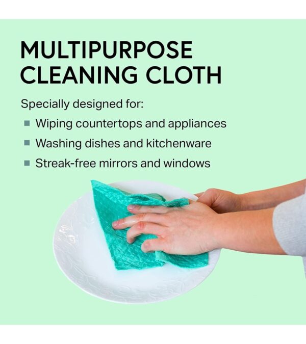 Swedish Wholesale Swedish Dish Cloths – 10 Pack Reusable, Absorbent Hand Towels for Kitchen, Counters & Washing Dishes – Cellulose Sponge Cloth – Eco Friendly Gifts – Assorted