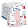 img-da1e0ee4cf47fe015c1f33ce50e795bf Schneider Clear Vinyl Exam Gloves, Latex-Free, Disposable Medical Gloves, Cleaning Gloves, Food Safe, Powder-Free, 4 mil