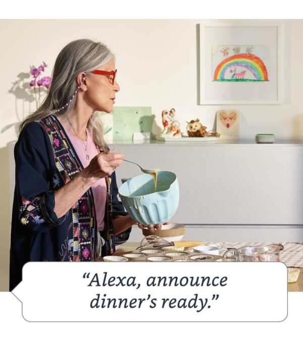 Echo Dot (3rd Gen, 2018 release) – Smart speaker with Alexa – Charcoal