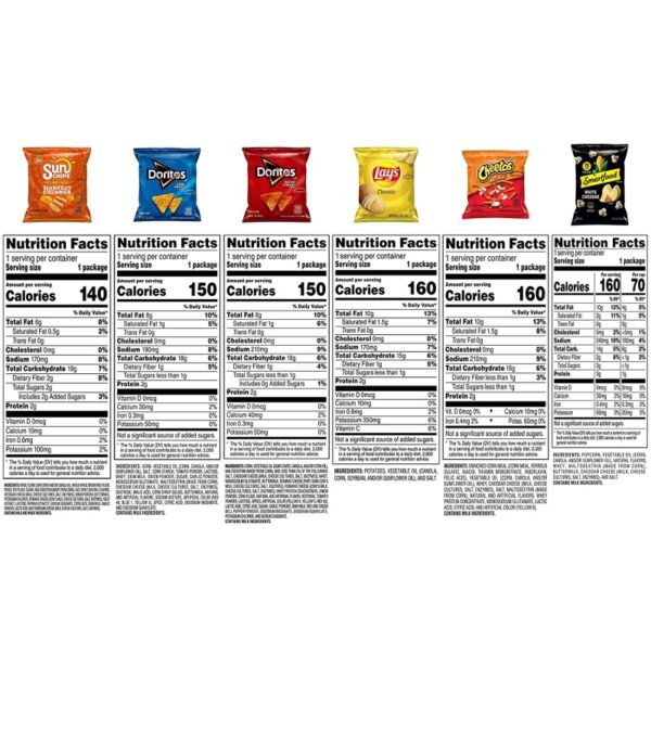 Frito-Lay Fiery Mix Variety Pack, 40 Count