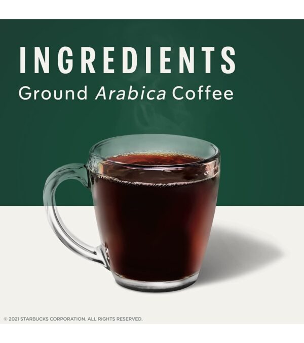 Starbucks K-Cup Coffee Pods—Medium Roast Coffee—Pike Place Roast for Keurig Brewers—100% Arabica—4 boxes (96 pods total)