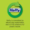 Hefty Ultra Strong Tall Kitchen Trash Bags, Blackout, Clean Burst, 13 Gallon, 110 Count