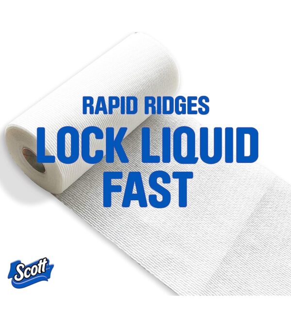 Scott Paper Towels, Choose-A-Sheet – 30 Mega Rolls (2 Packs of 15) = 56 Regular Rolls (102 Sheets Per Roll)