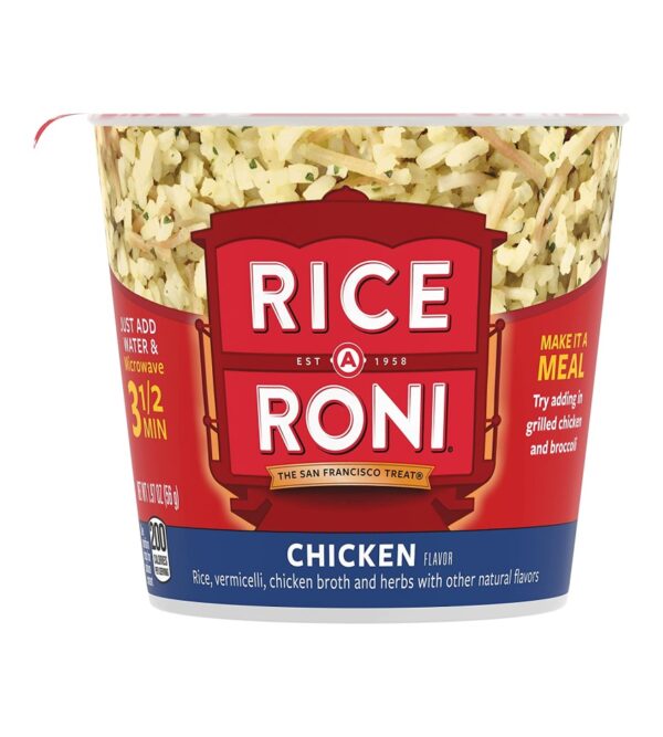 Rice a Roni Cups, Chicken Flavor, 1.97 Ounce (Pack of 12)