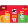 Pringles Potato Crisps Chips, Lunch Snacks, Office and Kids Snacks, Snack Stacks, Variety Pack, 19.3oz Box (27 Cups)