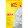Glad ForceFlex Tall Kitchen Drawstring Trash Bags, 13 Gal, OdorShield, 80 Ct