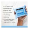 Neutrogena Cleansing Fragrance Free Makeup Remover Face Wipes, Cleansing Facial Towelettes for Waterproof Makeup, Alcohol-Free, Unscented, 100% Plant-Based Fibers, Twin Pack, 2 x 25 ct