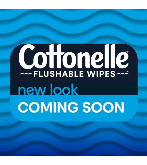 Cottonelle FreshFeel Flushable Wet Wipes, Adult Wet Wipes, 8 Flip-Top Packs, 336 Total Wipes