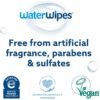 WaterWipes Plastic-Free Original Baby Wipes, 99.9% Water Based Wipes, Unscented & Hypoallergenic for Sensitive Skin, 540 Count (9 packs), Packaging May Vary