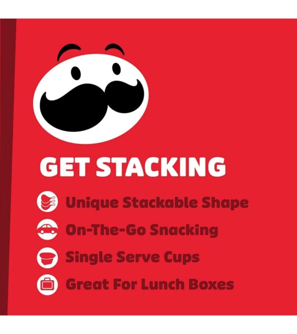 Pringles Potato Crisps Chips, Lunch Snacks, Office and Kids Snacks, Snack Stacks, Variety Pack, 19.3oz Box (27 Cups)