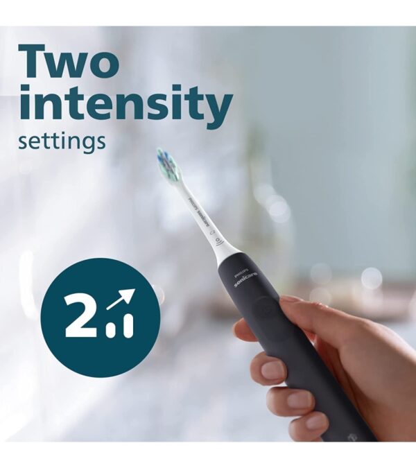 img-fbf0ede4bbb6a83b154a92146d88014b Philips Sonicare 4100 Power Toothbrush, Rechargeable Electric Toothbrush with Pressure Sensor, Black HX3681/24