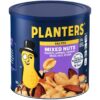 Planters Mixed Nuts Less Than 50% Peanuts with Peanuts (Almonds, Cashews, Brazil Nuts, Pecans & Sea Salt, 3.0 lb Canister)