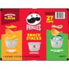Pringles Potato Crisps Chips, Lunch Snacks, Office and Kids Snacks, Snack Stacks, Variety Pack, 19.3oz Box (27 Cups)