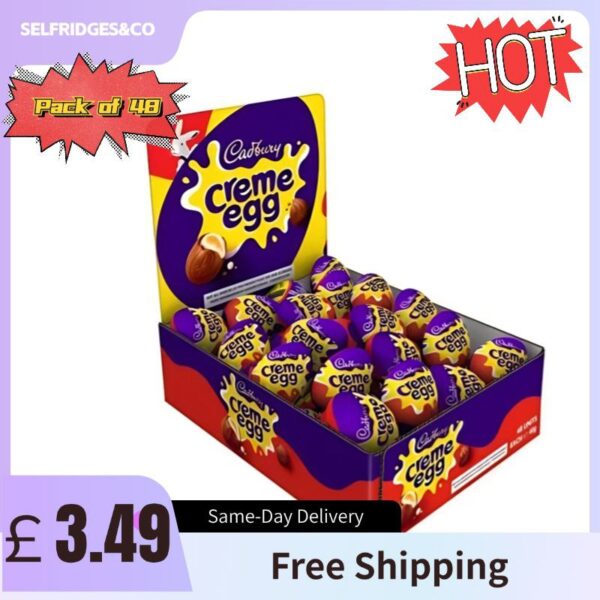 2024 Special Deals!   Cadbury Creme Egg (Pack of 48) for a Limited Time!   Free Shipping Included!   Click Now to Indulge in Your Favorite Treat!