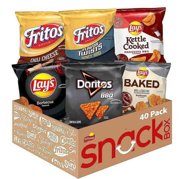 Frito Lay Backyard Barbecue Mix Variety Pack, (Pack of 40)--1