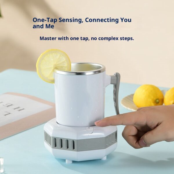 Rapid cooling cup, quick-cooling cup, water cup for office use, chilled beer and beverages, heating cup, a must-have for student dormitories.