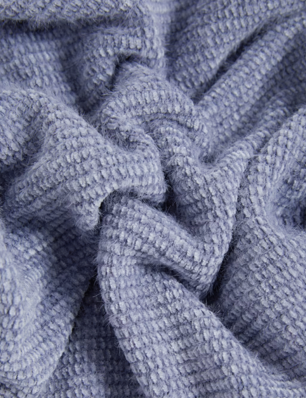 2024 New Arrival! Women's Feather Knit Lounge Sweatshirt – Only £4.89 + Free Shipping!