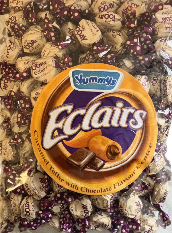 Ultimate Yummy’s Toffee Trio - 3kg Combo: Milk'n Caramel, Chocolate Eclairs & Honey Caramel - Free Shipping & Massive Savings! Indulge in Sweet Bliss Today!