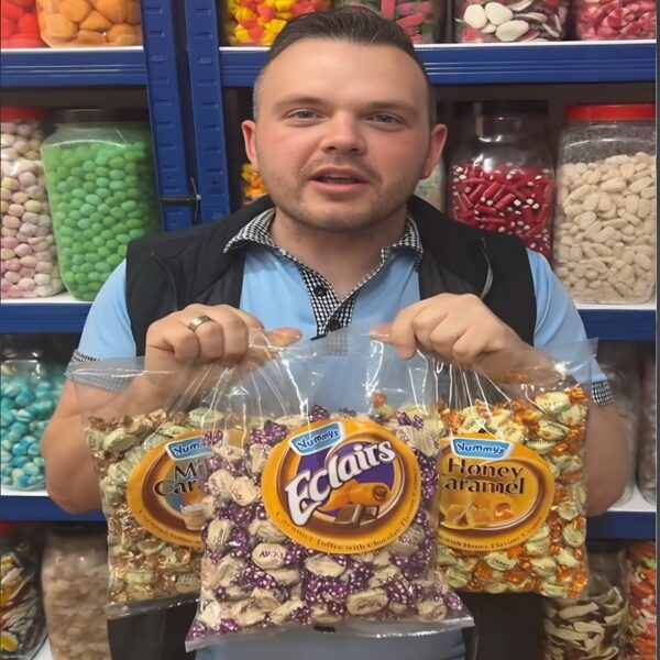 Ultimate Yummy’s Toffee Trio - 3kg Combo: Milk'n Caramel, Chocolate Eclairs & Honey Caramel - Free Shipping & Massive Savings! Indulge in Sweet Bliss Today!