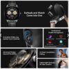 [Exclusive for New Users 49 ]：HW Watch Buds Smart Watch with Wireless Earphones