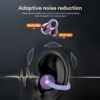 [The New User Exclusive Benefit 99 ]  HYUNDAI M100 LED Screen Anti-loss Headphone AI Noise Reduction With HIFI Sound Bluetooth V5.4 Earphone Open Ear-hook Earbuds
