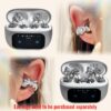 [The New User Exclusive Benefit 99 ]  HYUNDAI M100 LED Screen Anti-loss Headphone AI Noise Reduction With HIFI Sound Bluetooth V5.4 Earphone Open Ear-hook Earbuds